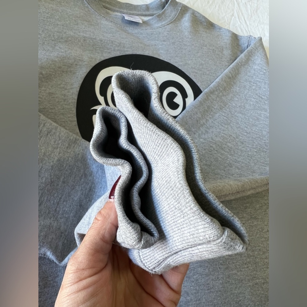 Billionaire Boys Club Icecream Sweatshirt SZ Medium | Gray Dog Face | Vintage - Picture 7 of 10